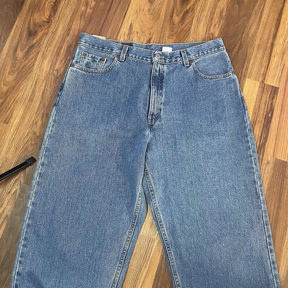 Levi's 560 Loose Fit Straight Leg Jeans Women’s Misses Size 16 Regular Red Tab - Picture 3 of 10